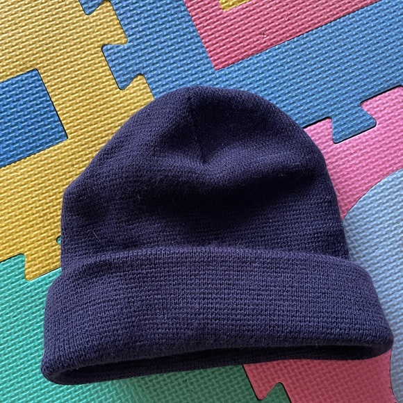 Blue Beanie winter hat - Picture 2 of 2